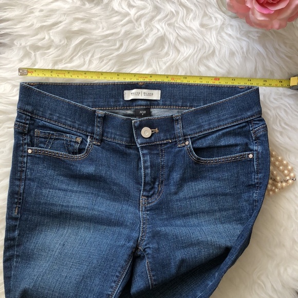 WHBM • NOIR Size 4 Cropped Denim Jeans - Picture 9 of 16